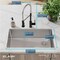 Elkay 18 Gauge Stainless Steel 31-1/2" x 18-1/2" x 9" Single Bowl Undermount Sink and Faucet Kit with Drain ECTRU30179RTFMC - alternate 2